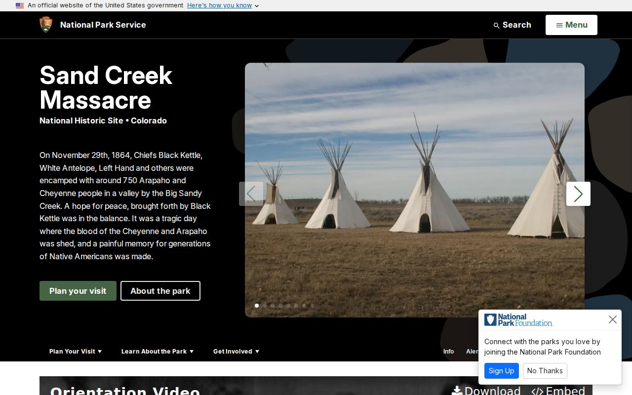 Kiowa County court records and Sand Creek historical context